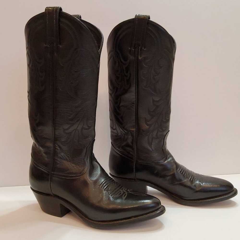 TONY LAMA Women's Black Boot. Worn 1 time. With T… - image 8