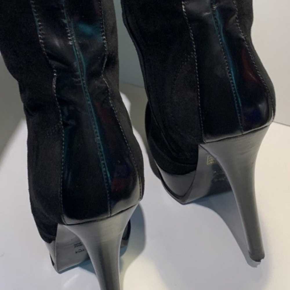 Black Suede Fendi Boots - image 10