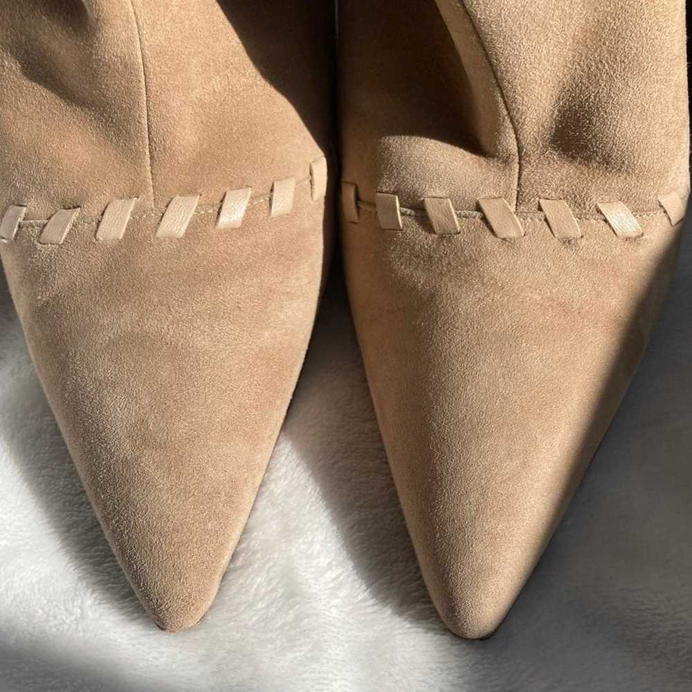 Jimmy Choo 36.5 Camel Suede boots - image 10