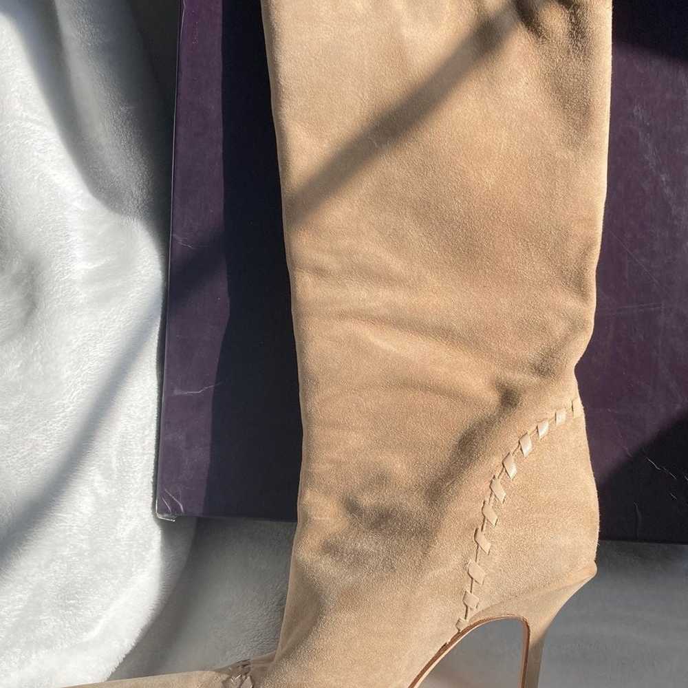 Jimmy Choo 36.5 Camel Suede boots - image 8