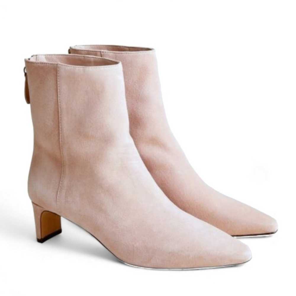 NWOB J. Crew Stevie Suede Ankle Boots - 7.5 - image 1