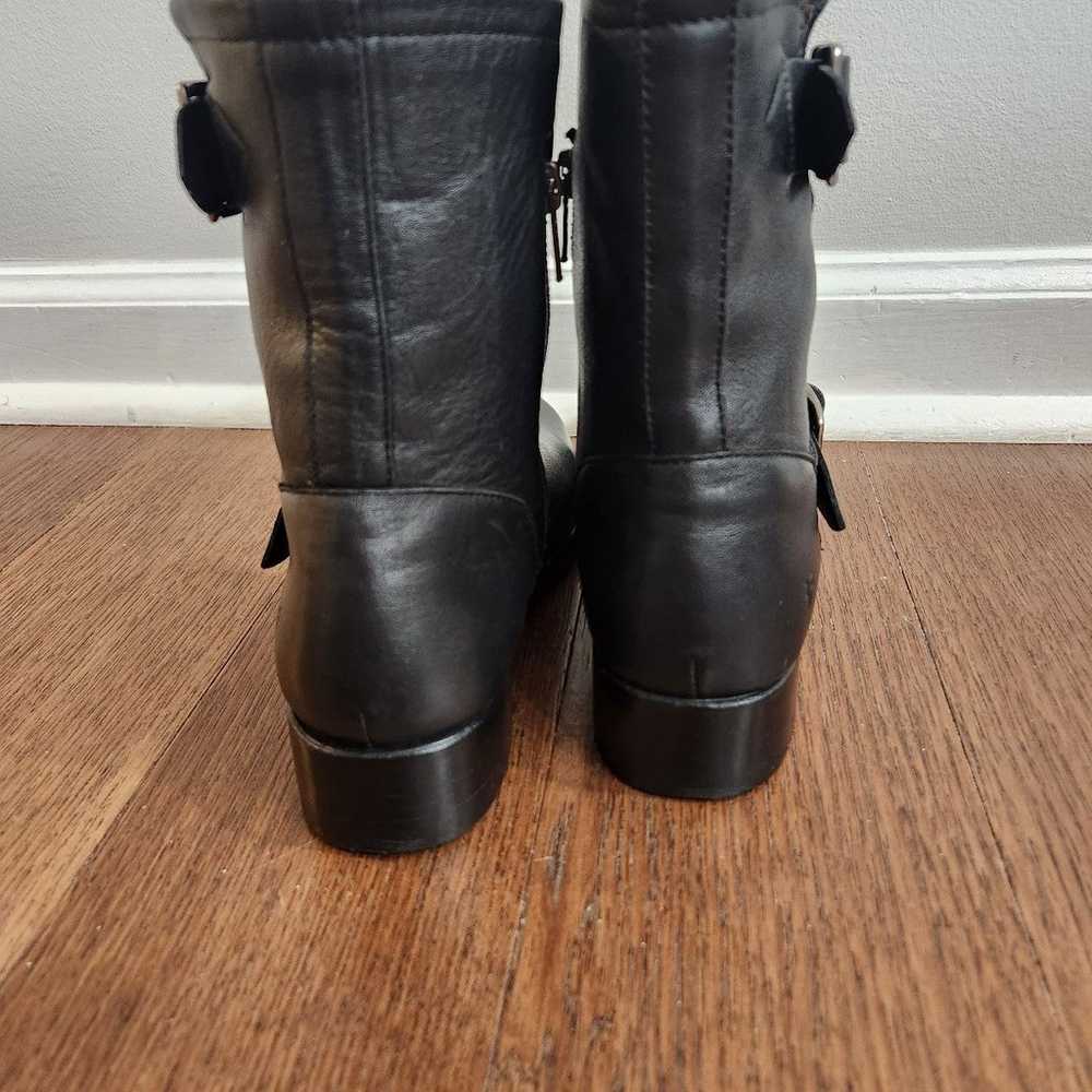 NWOB Frye Vicky Engineer black women's boots, Siz… - image 3