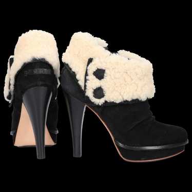UGG "Georgette Suede and Shearling