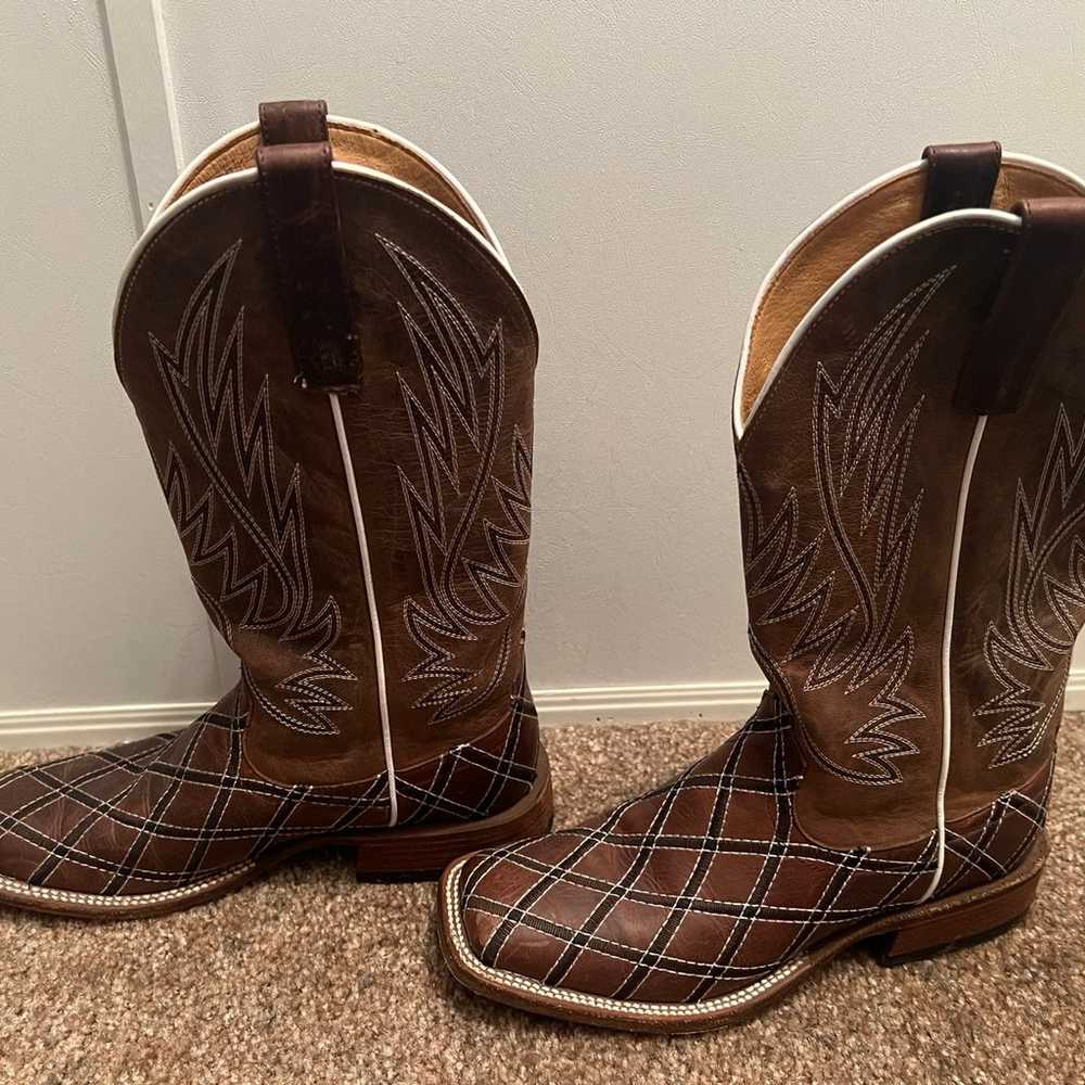 womens cowboy boots size 9 - image 2
