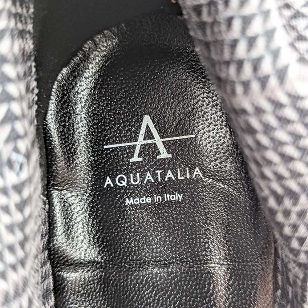 Aquatalia Women Rayne Calf Dual  Suede Leather Bl… - image 10