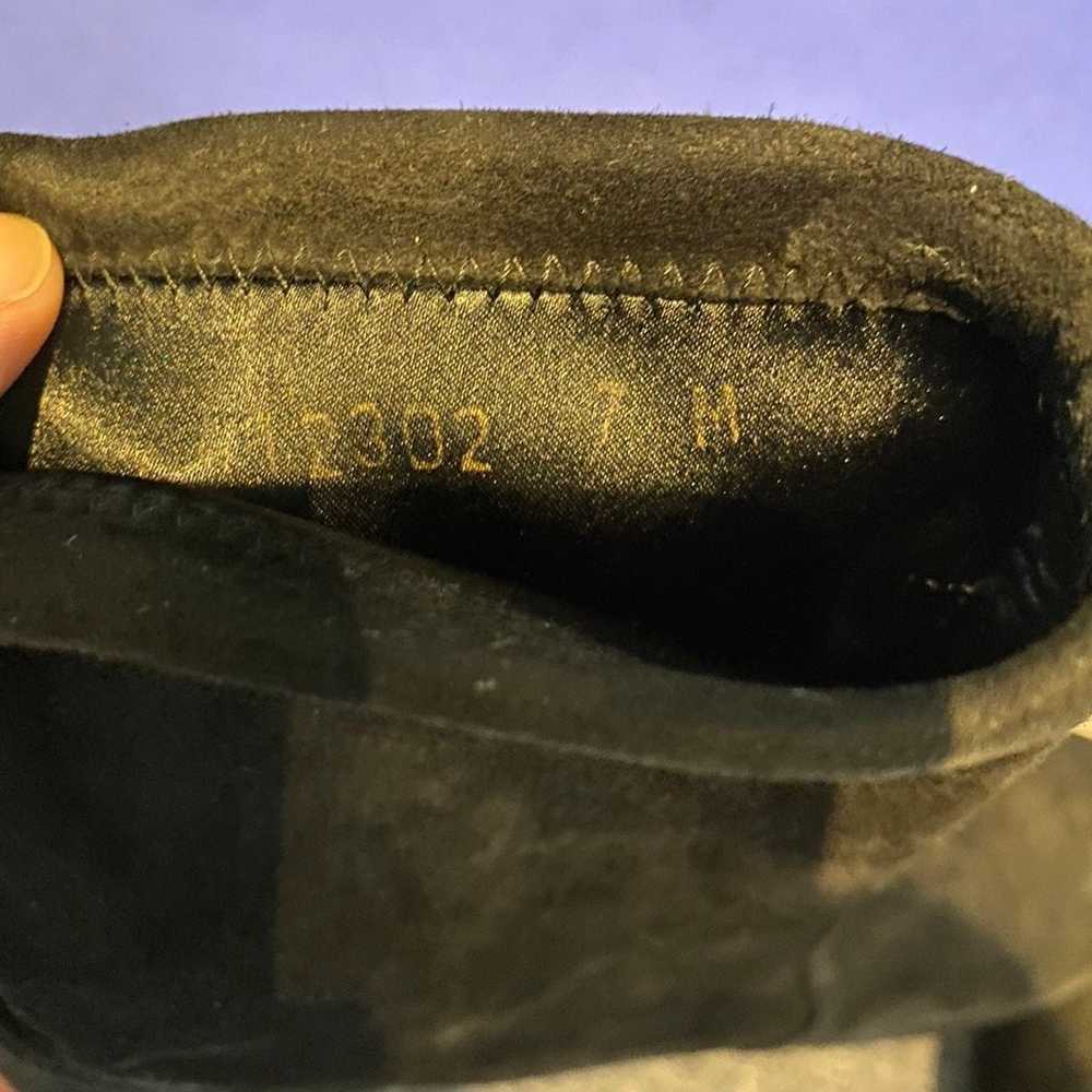 Stuart Weitzman Ankle Boots black suede - image 5