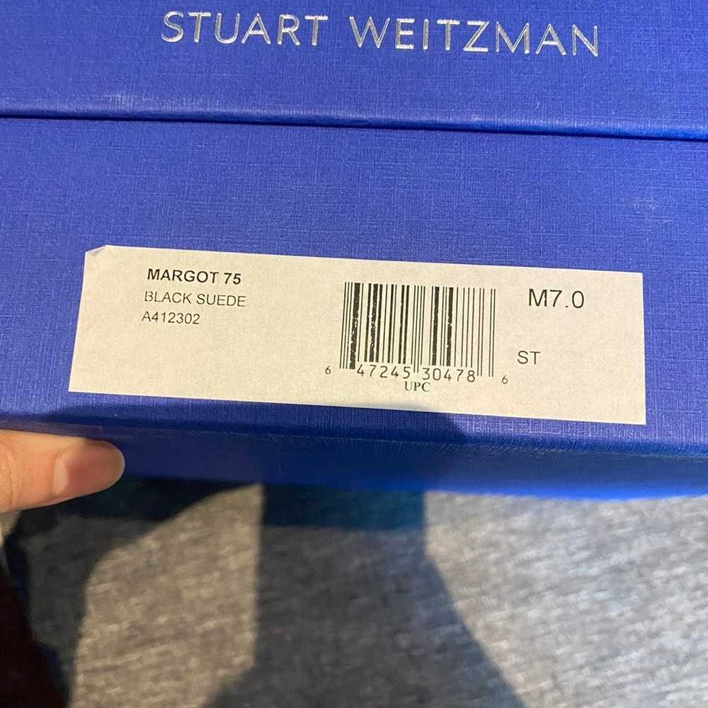 Stuart Weitzman Ankle Boots black suede - image 7
