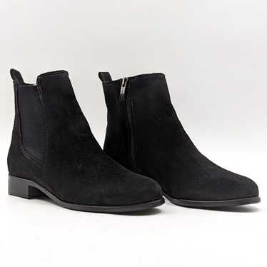 La Canadienne Women Suma Black Suede Lug Sole Che… - image 1