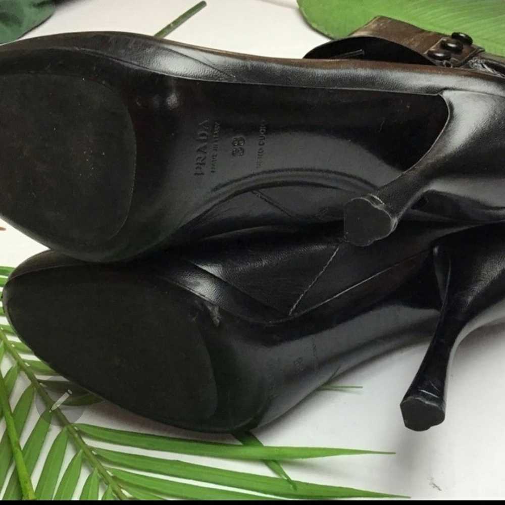 Prada 4" Cuffed Heels NWOT - image 4