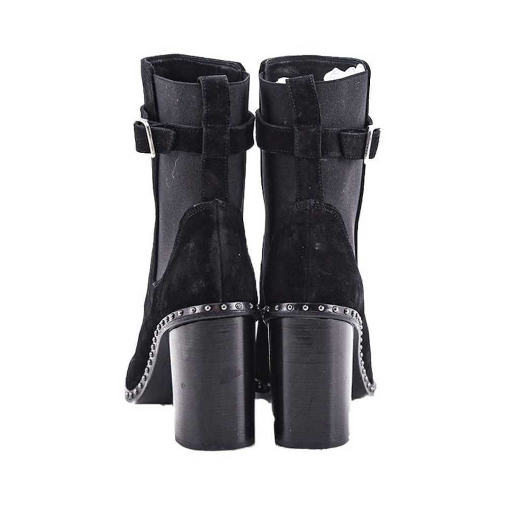 Rag & Bone Black Romi Waxy Studded Suede In Boots… - image 2