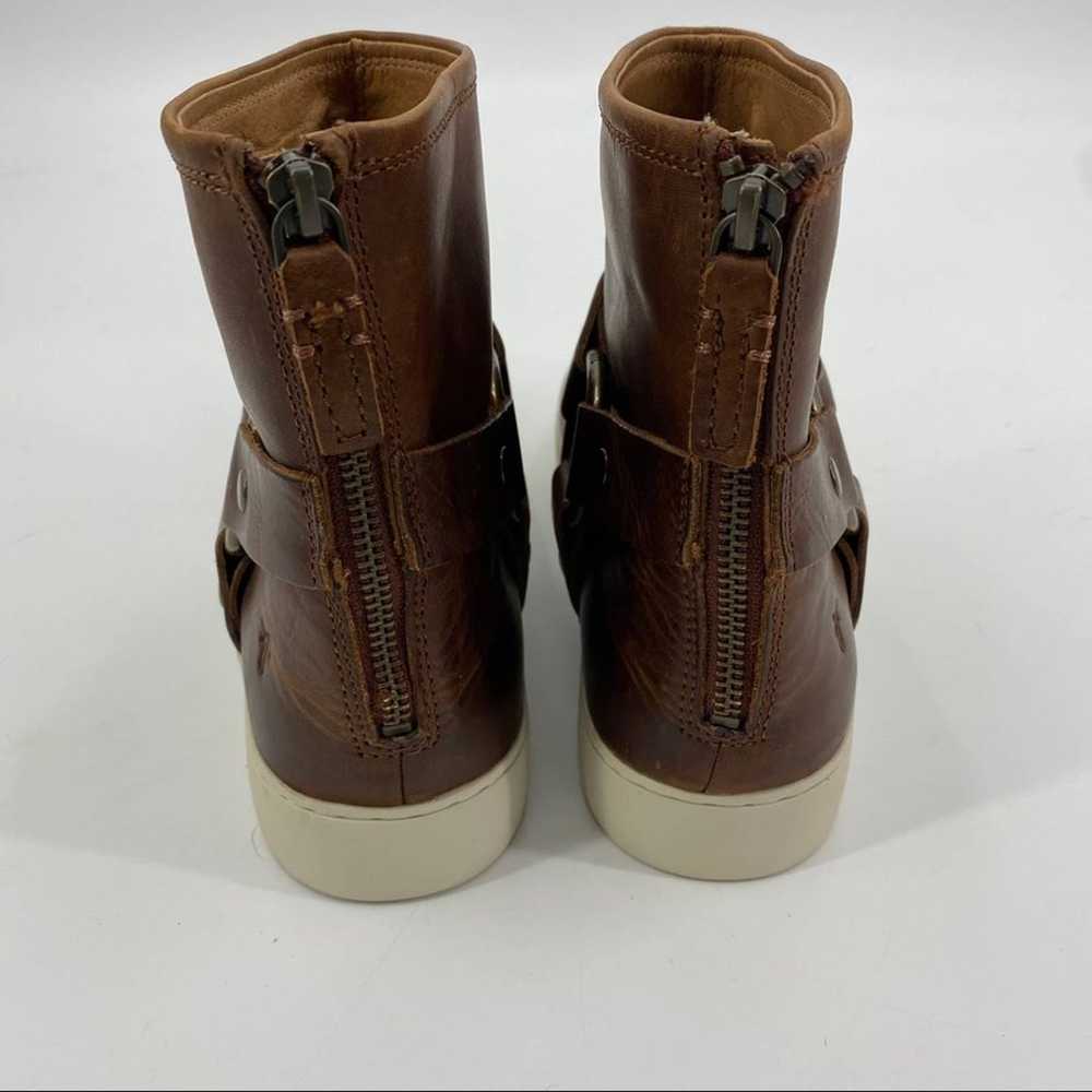 Frye Lena harness bootie cognac 11m nwot - image 3