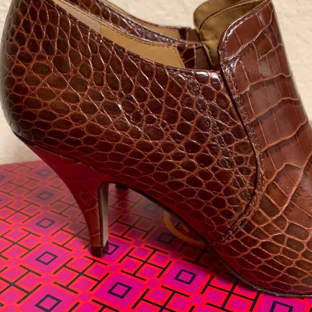 Tory Burch Leather Ankle Booties - image 2