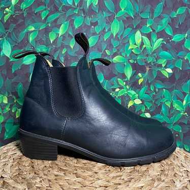 Blundstone 1671 black leather boots