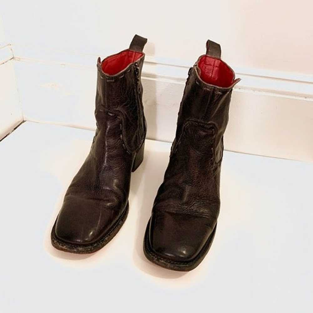 Bed Stu Merryli Handmade Leather Ankle Boot-Black… - image 2