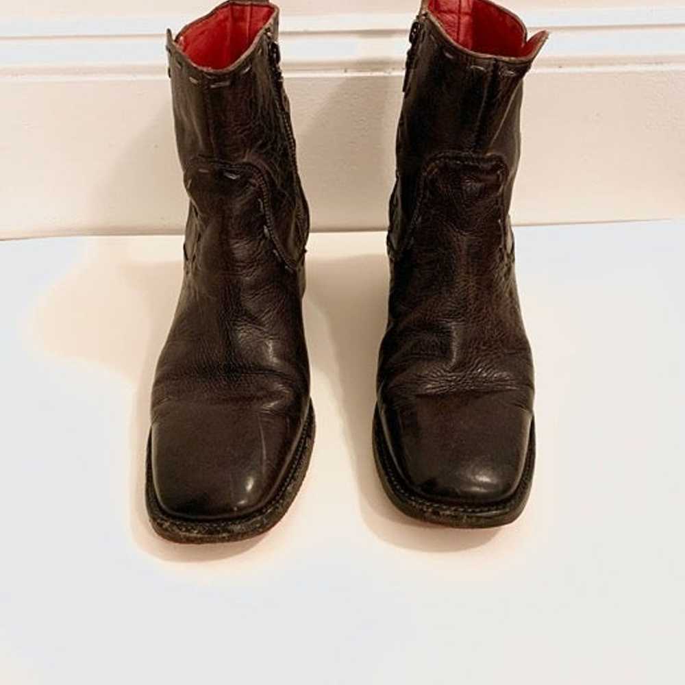 Bed Stu Merryli Handmade Leather Ankle Boot-Black… - image 3