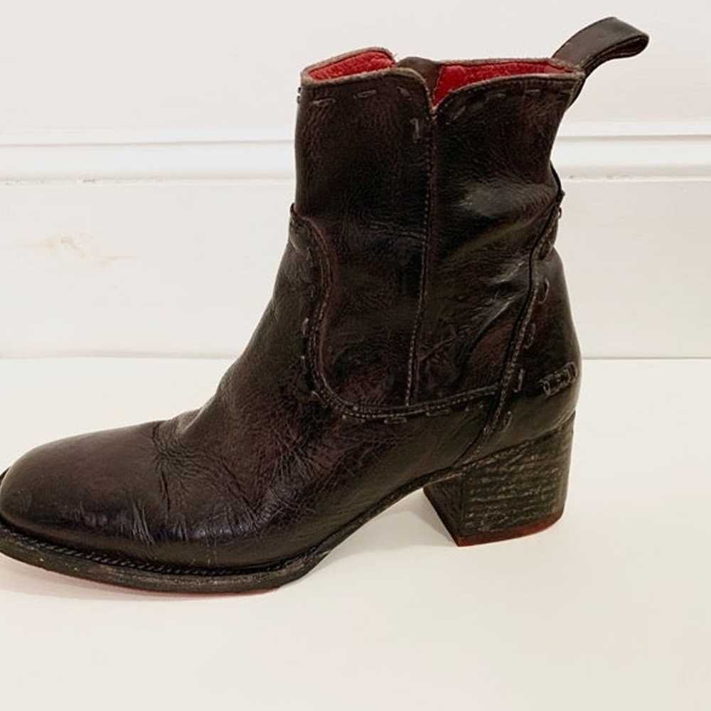 Bed Stu Merryli Handmade Leather Ankle Boot-Black… - image 8