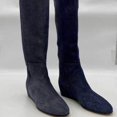 Jimmy Choo Blue Suede Boots