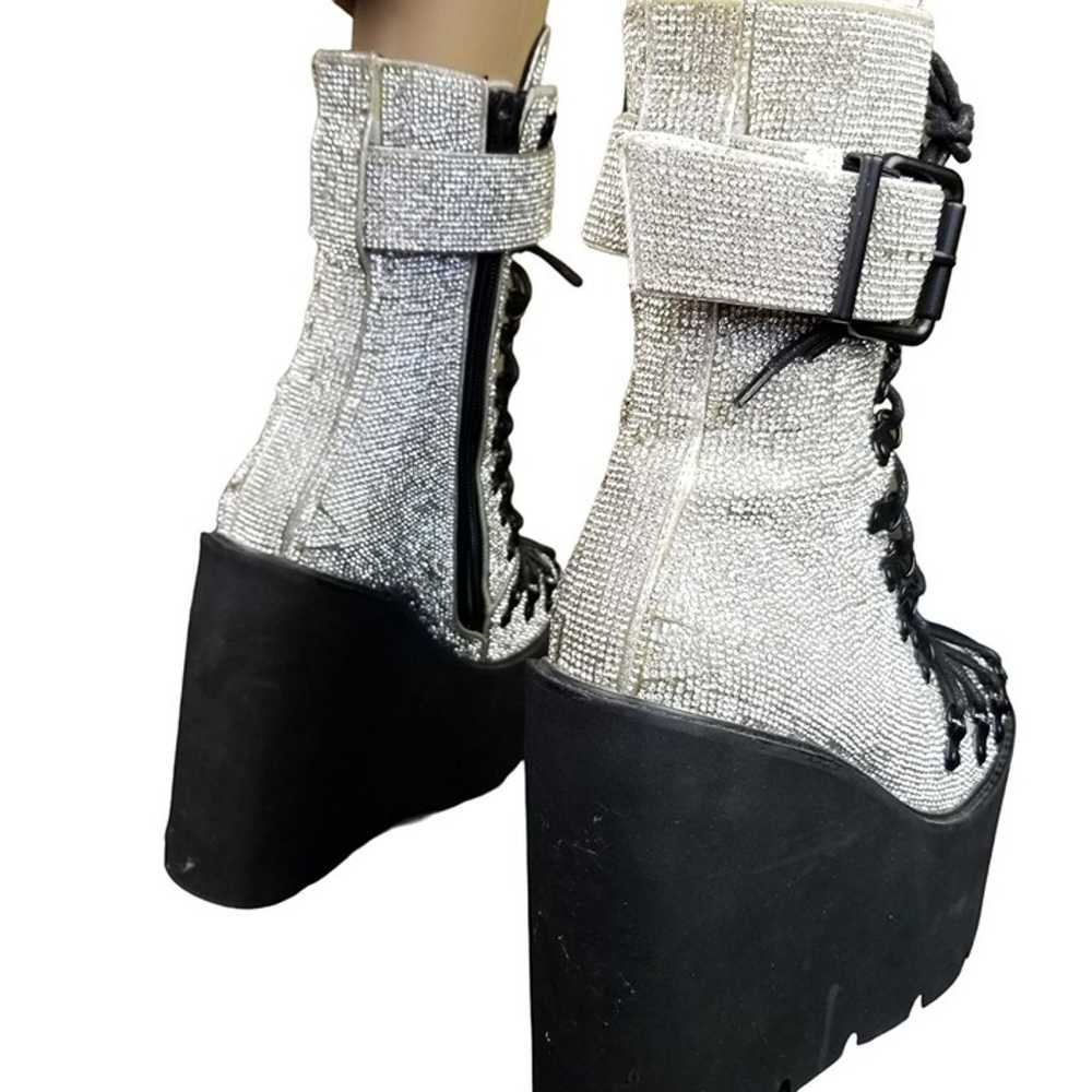 Club Exx Crystal Traitor Boots size 7 - image 6