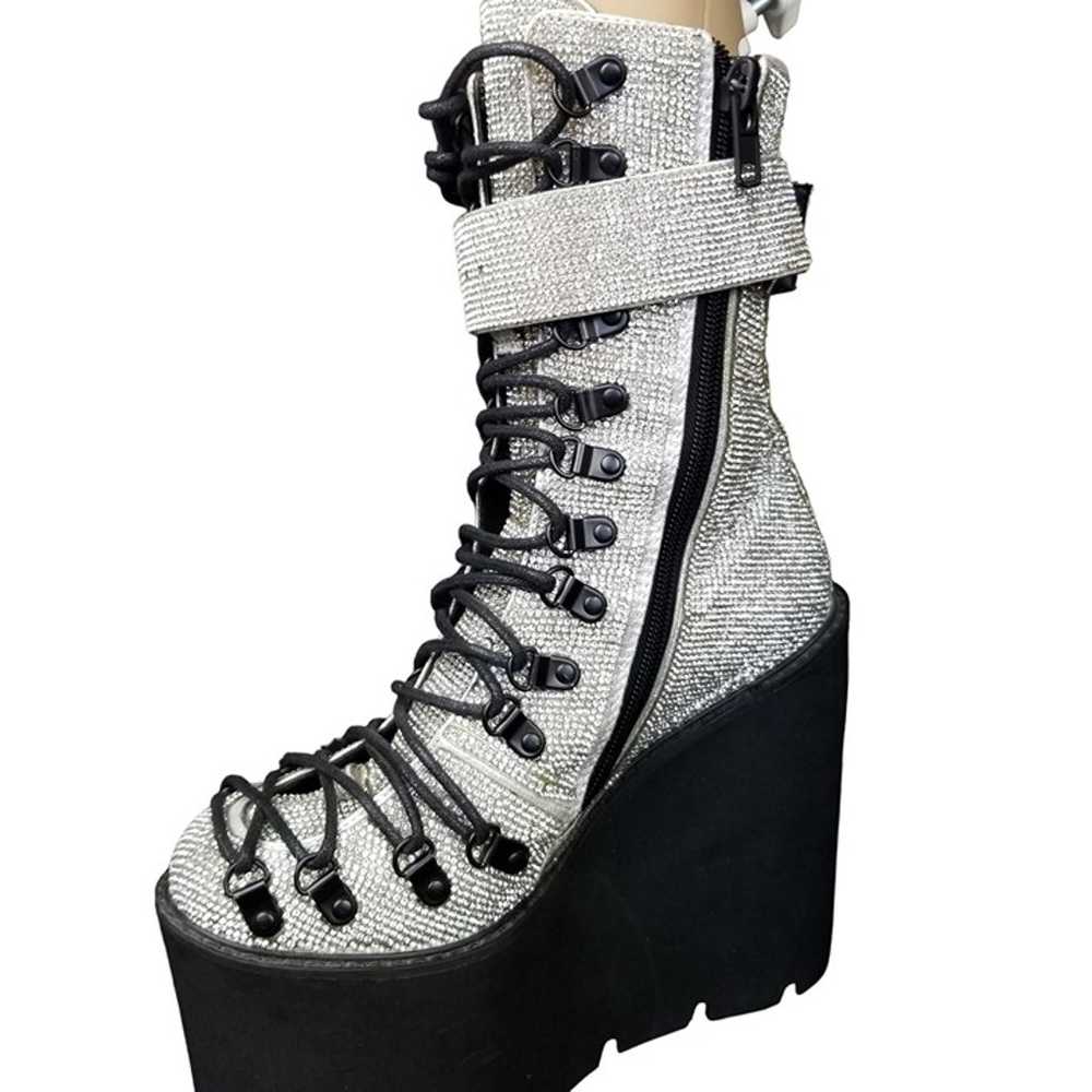 Club Exx Crystal Traitor Boots size 7 - image 8