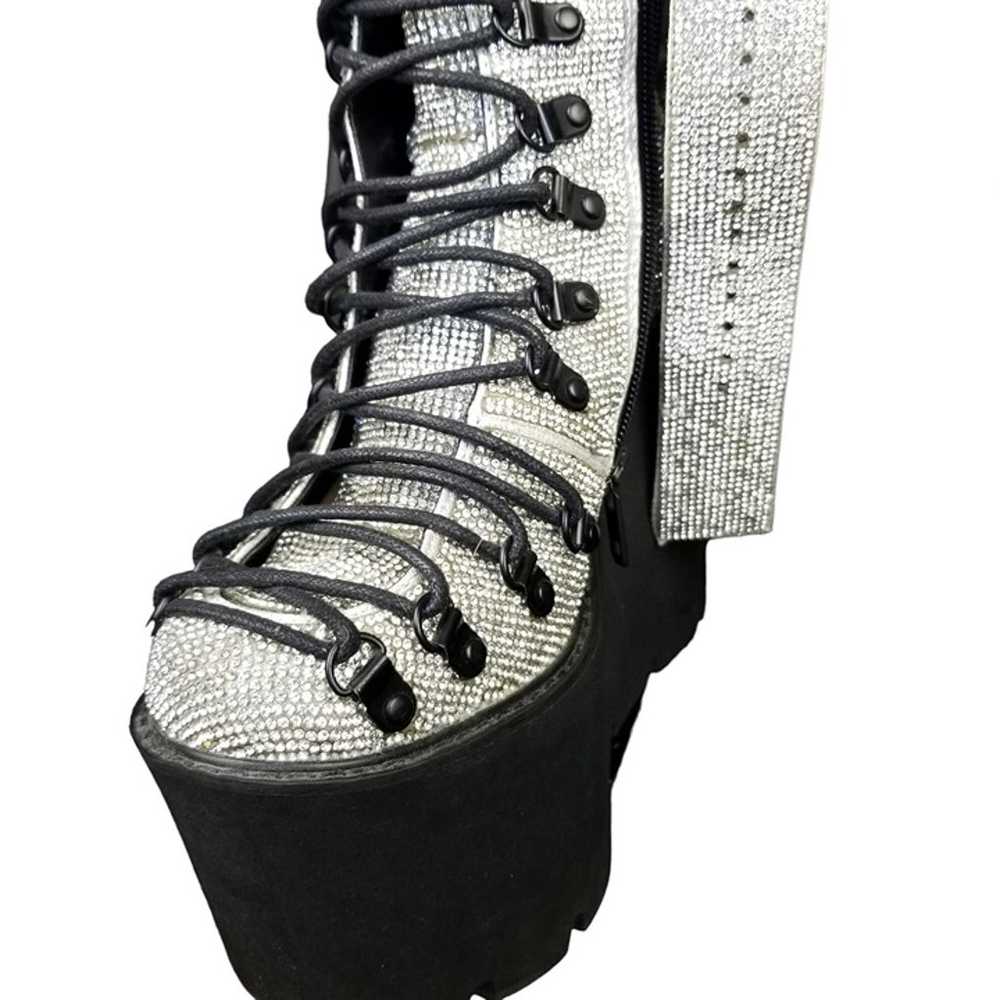 Club Exx Crystal Traitor Boots size 7 - image 9