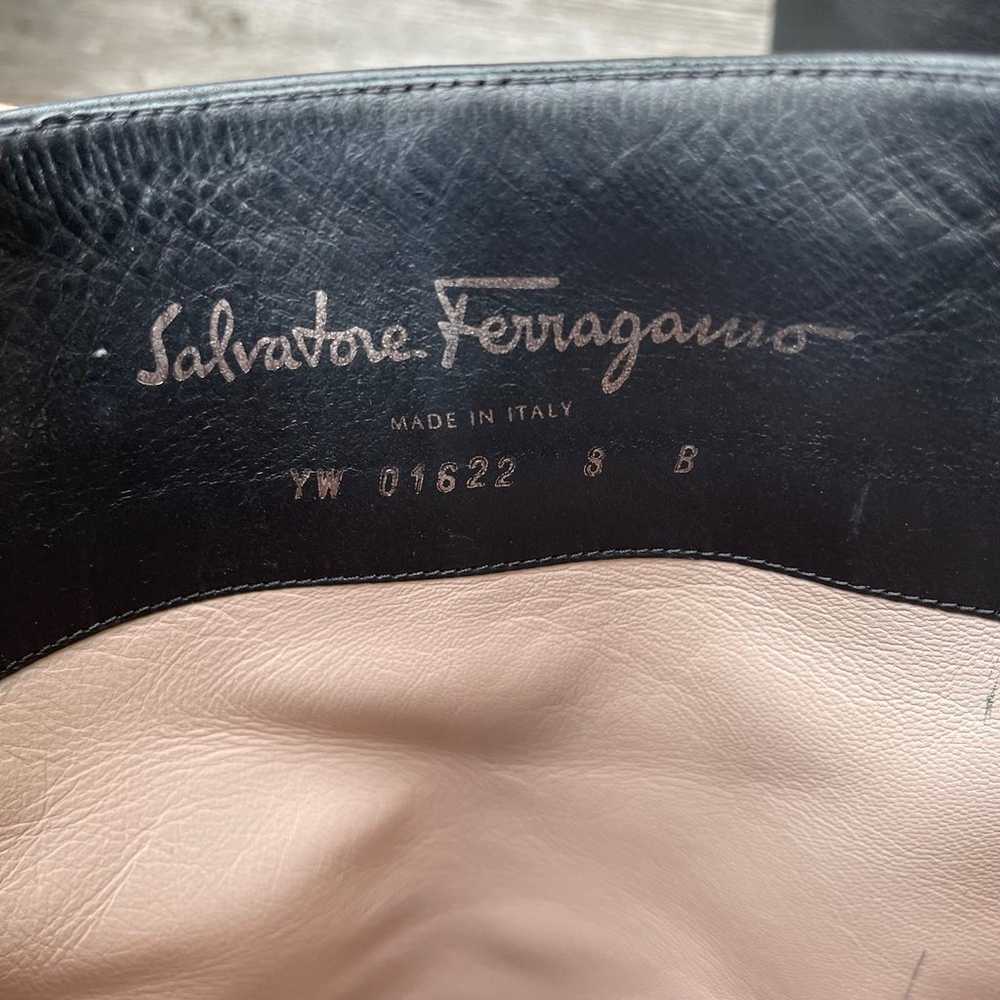 Salvatore Ferragamo Fersea Gancini Riding Boots - image 11