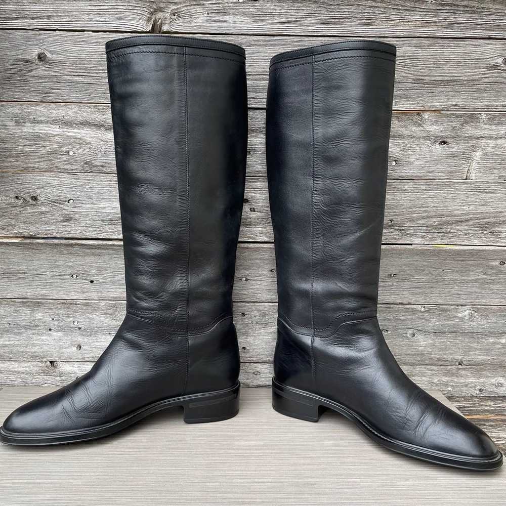 Salvatore Ferragamo Fersea Gancini Riding Boots - image 7