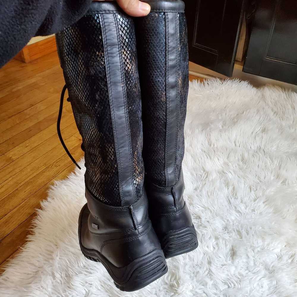 UGG Adirondack II Tall Exotic Velvet Snow Boots - image 4