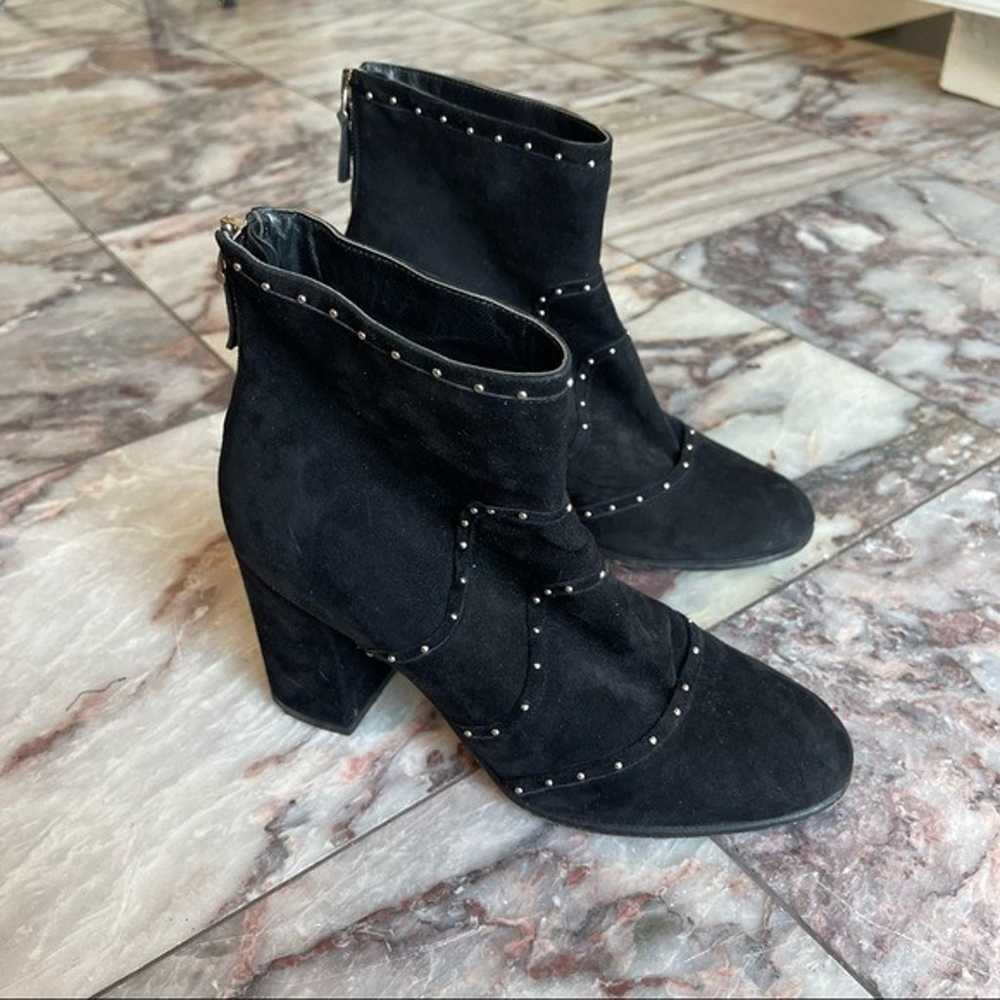 Belstaff Suede Studded Ankle Boots Size 38.5 - image 5