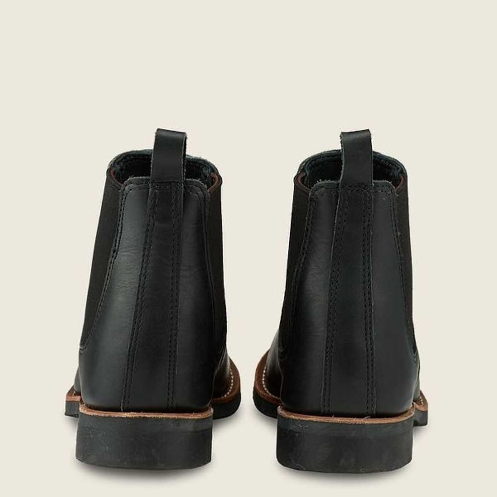 Red Wing Shoes: 6-inch Chelsea boot, black leather - image 5