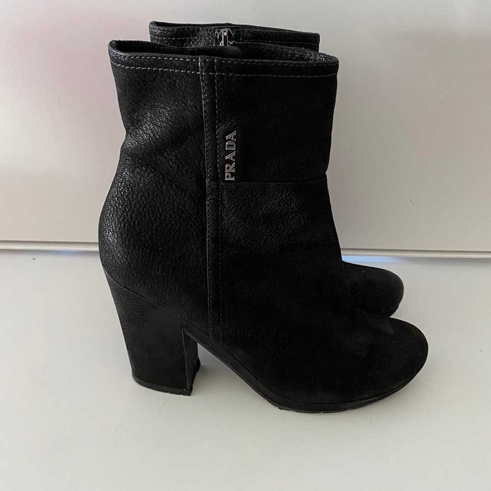 Prada Suede Ankle Boots - image 2