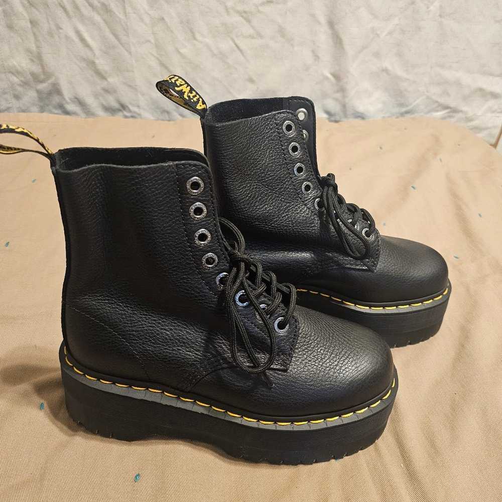 Dr. Martens Pascal Max Platform Boot Sz 8 Black - image 12