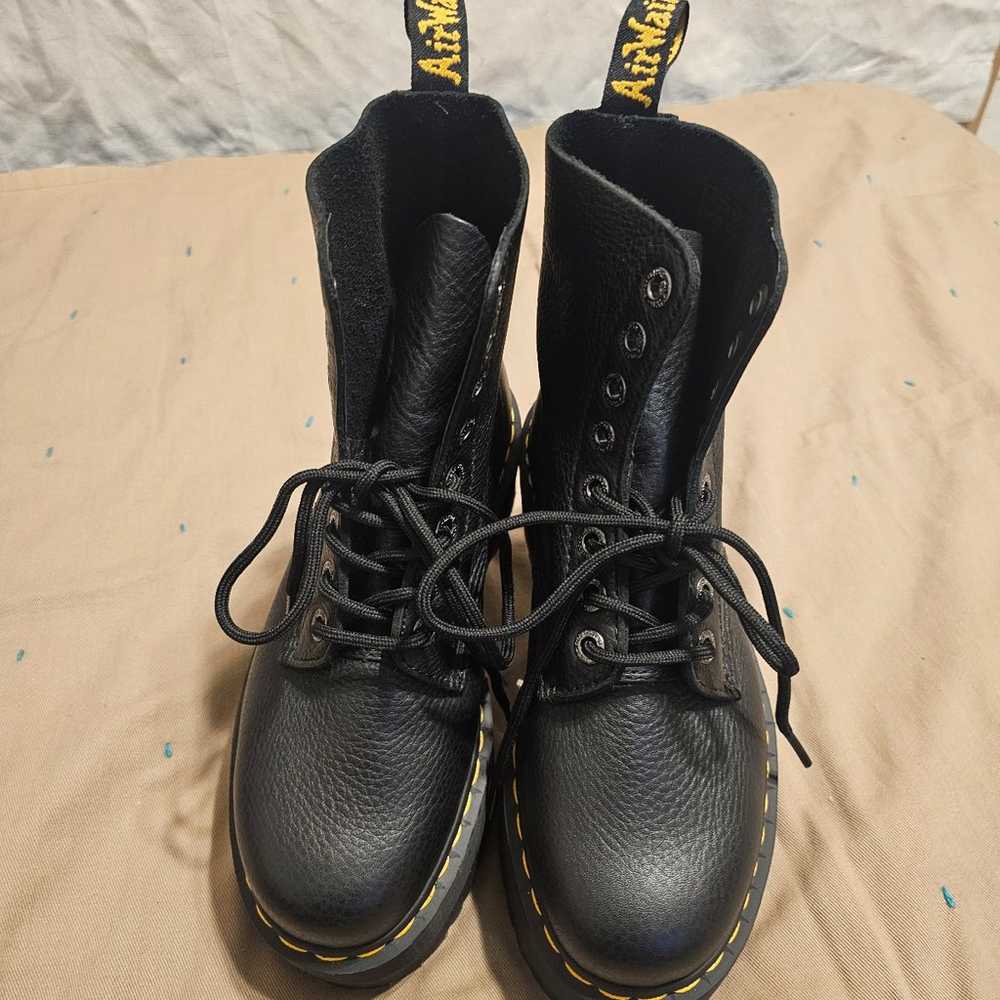 Dr. Martens Pascal Max Platform Boot Sz 8 Black - image 2