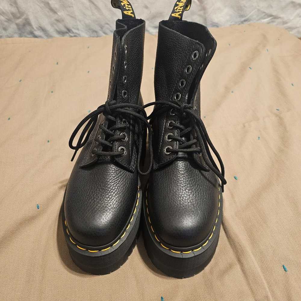 Dr. Martens Pascal Max Platform Boot Sz 8 Black - image 3