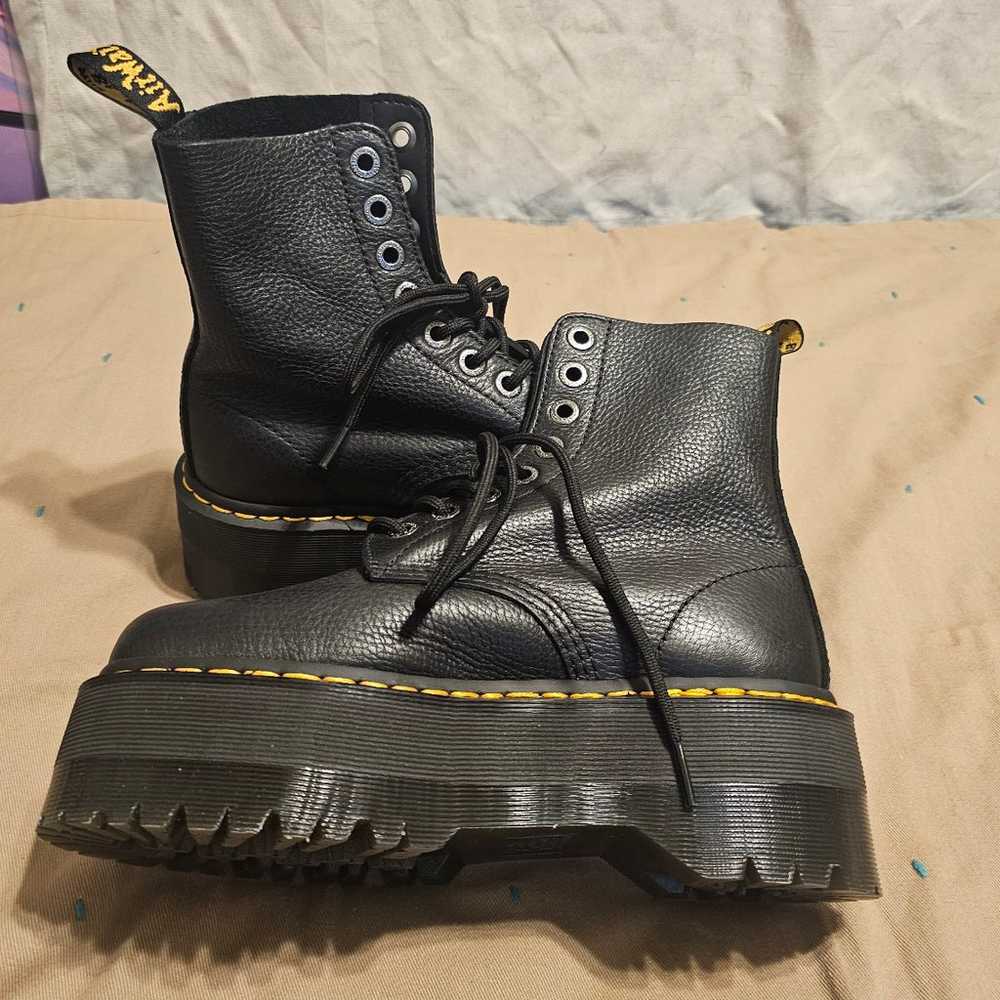 Dr. Martens Pascal Max Platform Boot Sz 8 Black - image 5