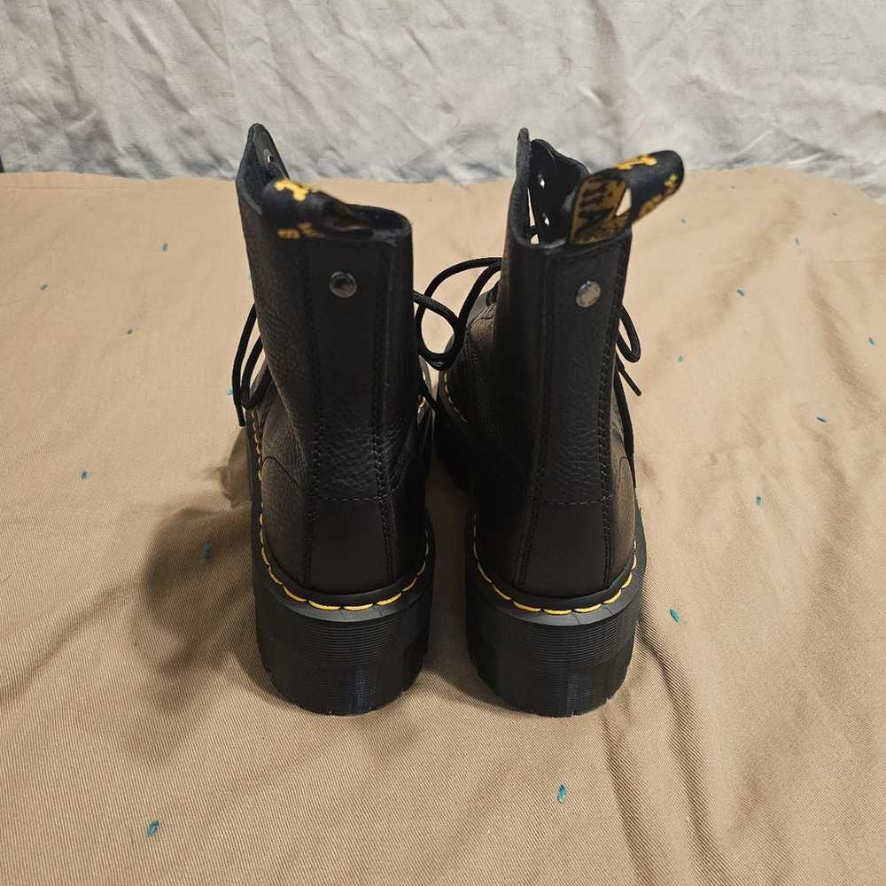 Dr. Martens Pascal Max Platform Boot Sz 8 Black - image 6