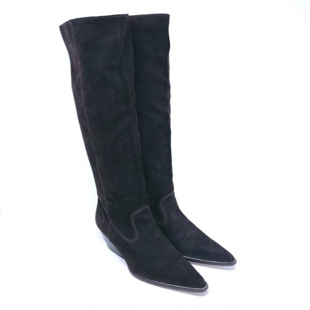 michael kors bromley suede boot