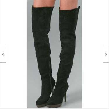 Stuart Weitzman suede over the knee boot - image 1