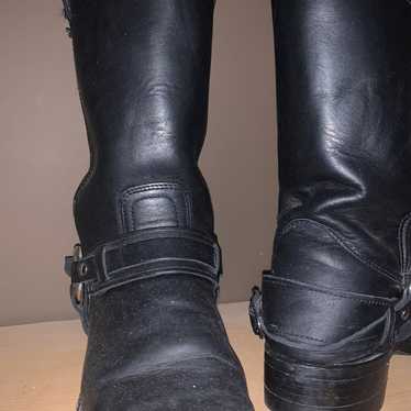 Tall leather Frye boots