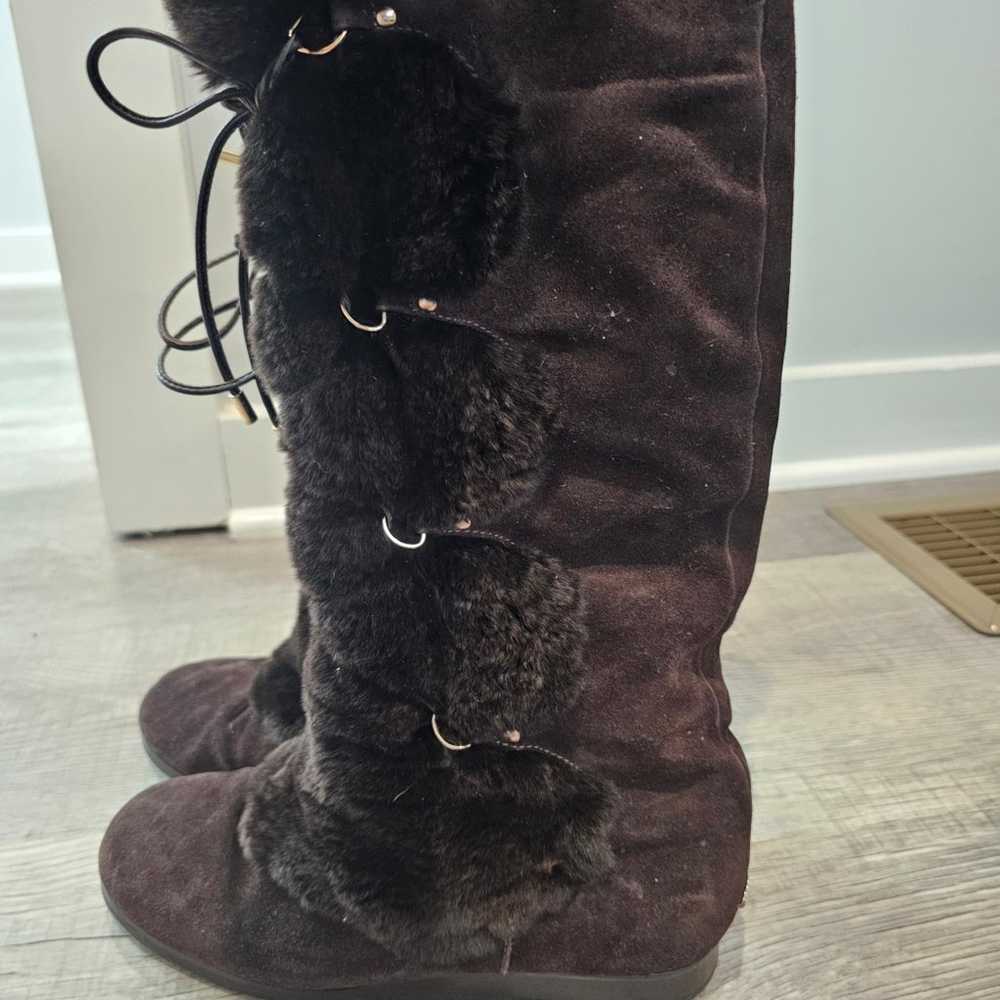 Women's Jimmy Choo Fur Boots - image 2