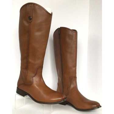 NEW FRYE Marissa Medallion Tall Riding Boots, Cog… - image 1