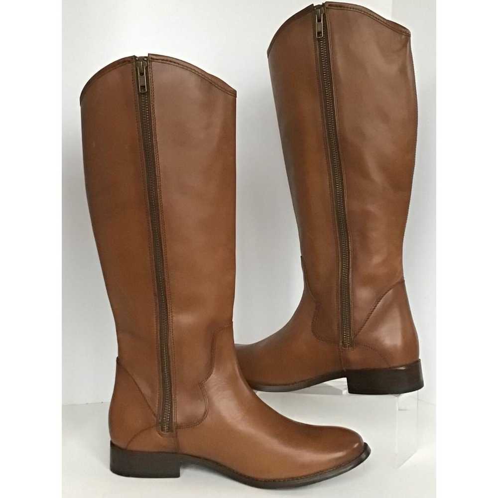 NEW FRYE Marissa Medallion Tall Riding Boots, Cog… - image 2