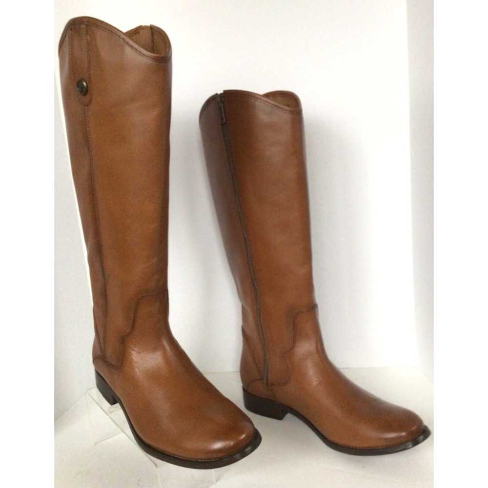 NEW FRYE Marissa Medallion Tall Riding Boots, Cog… - image 6