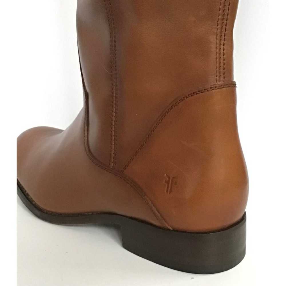 NEW FRYE Marissa Medallion Tall Riding Boots, Cog… - image 7