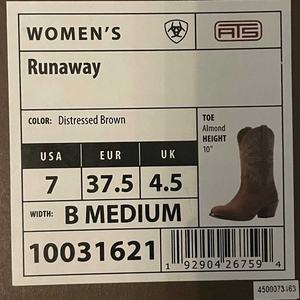 Ariat Runaway Western Cowboy Boots Women’s - image 9