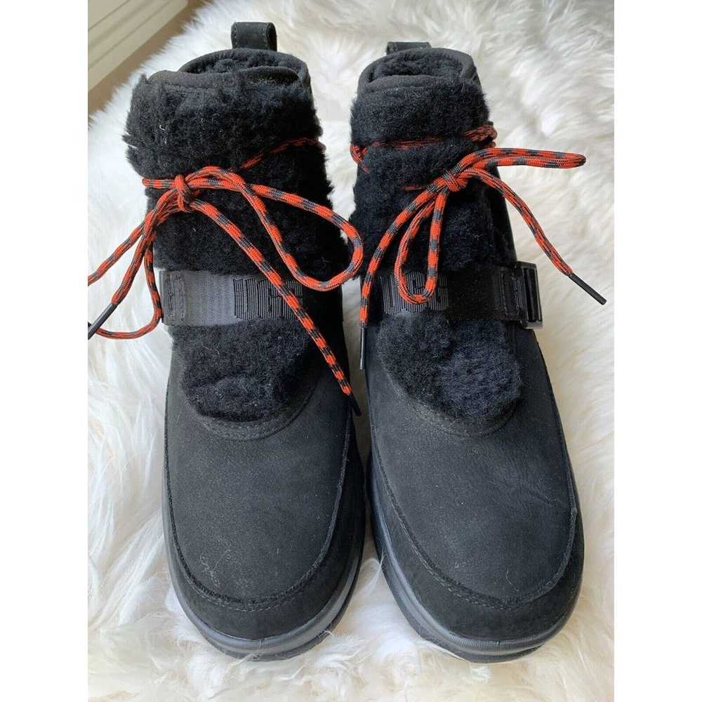 UGG Women's Classic Weather Hiker Black Shearling… - image 5