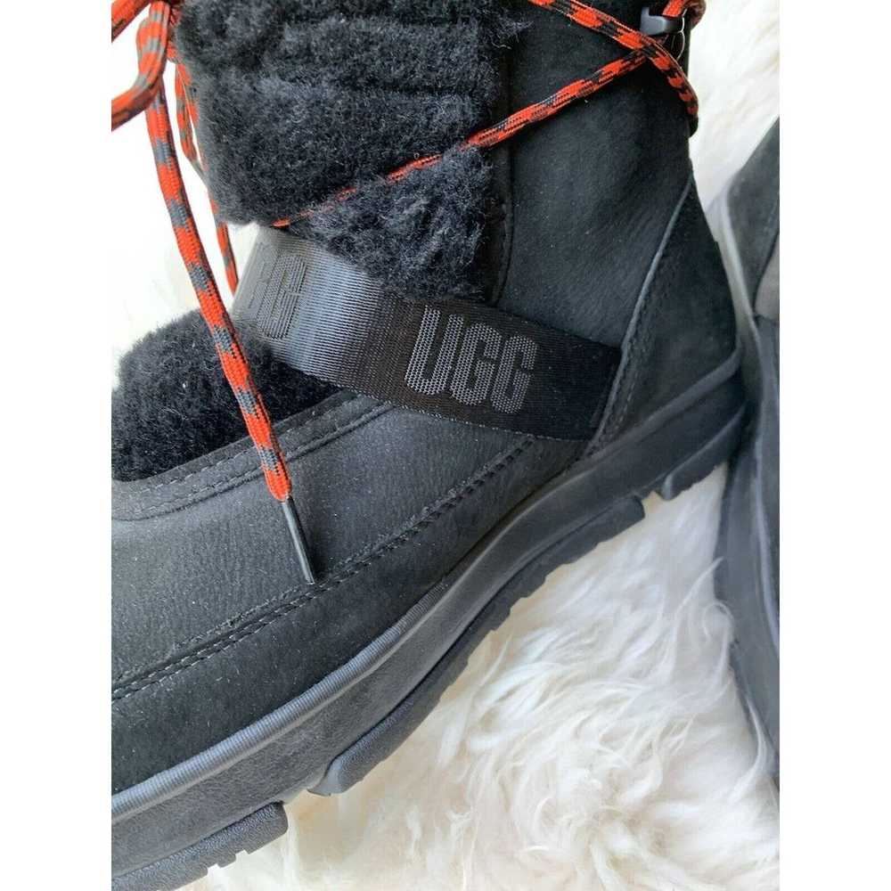 UGG Women's Classic Weather Hiker Black Shearling… - image 6