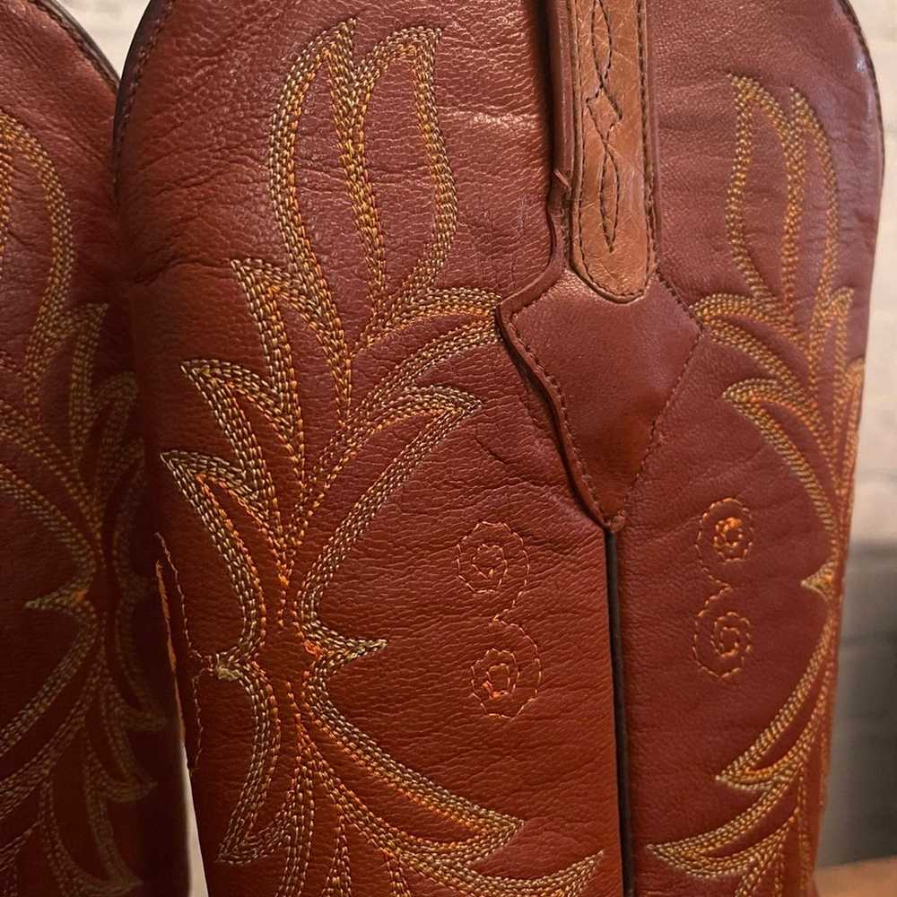 CUADRA Ostritch leather Cowboy Boots- Mexico - image 10