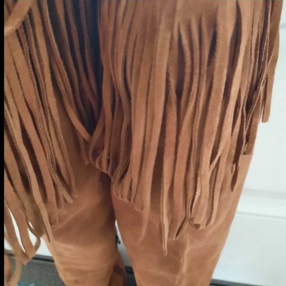 Free People Sage Fringe Over-The-Knee Boots NEW - image 6