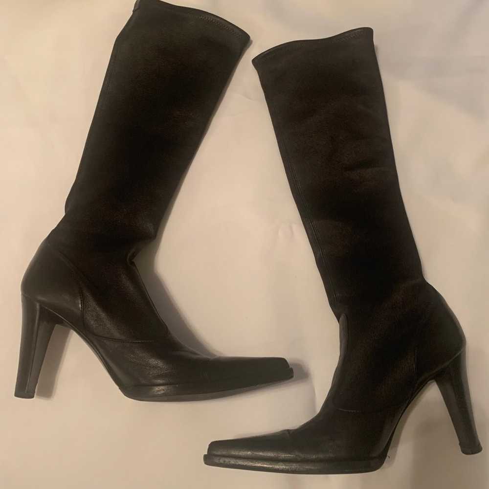 Sergio Rossi Black Knee High Boots Size 34. - image 1