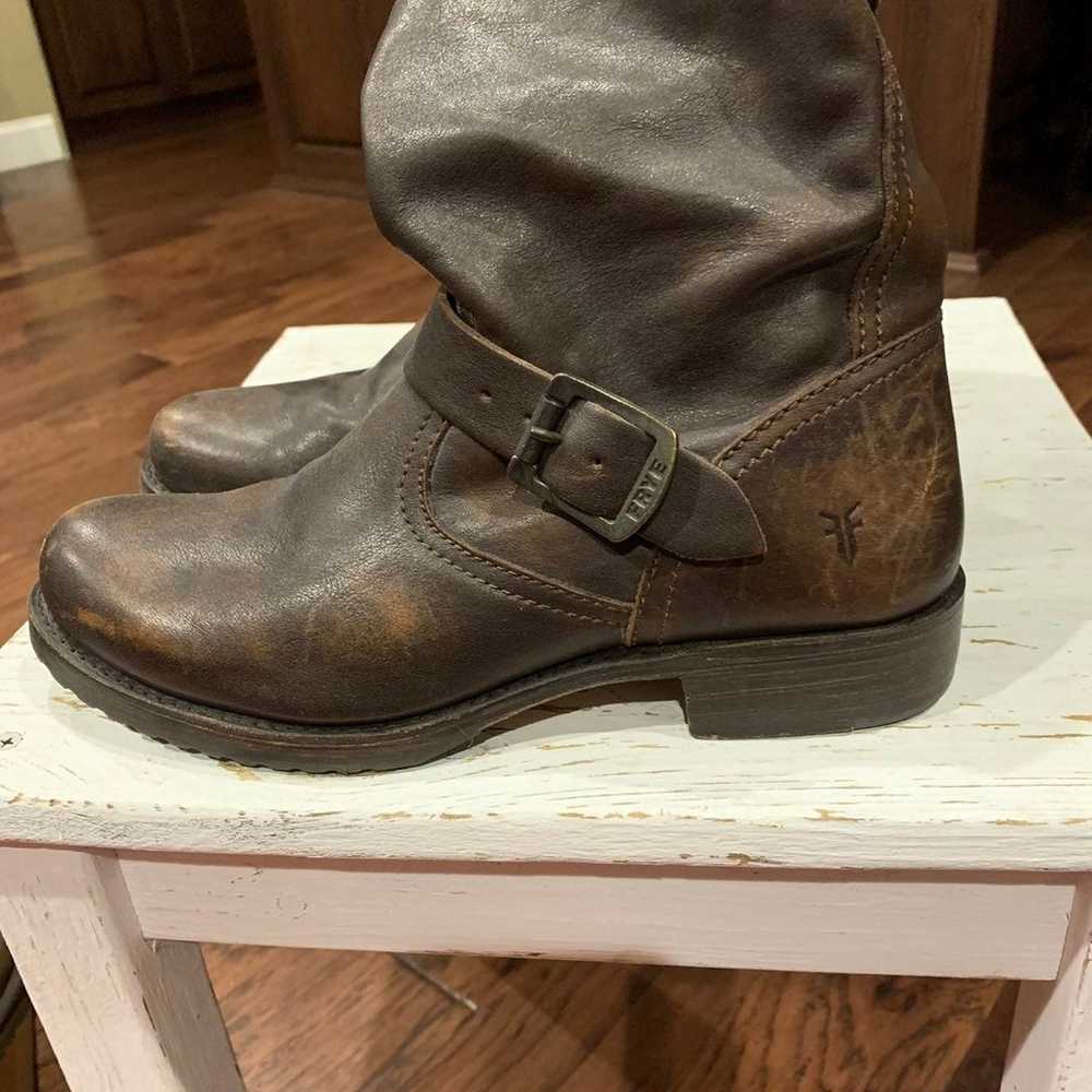 Frye boots tan/brown - image 4